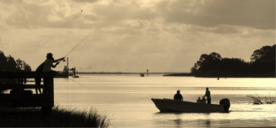 "Fishing in Common" - photograph by Shannon Lease