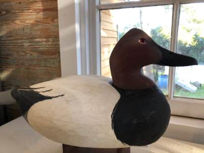 Henry Brewer "Canvasback" decoy $150