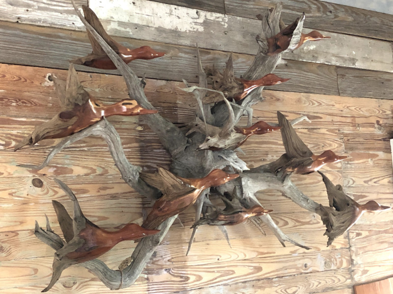 Daryl Freed "A Perfect '10'" 62x46x14 cedar-driftwood $7500 Daryl Freed "A Perfect '10'" 62x46x14 cedar-driftwood $7500