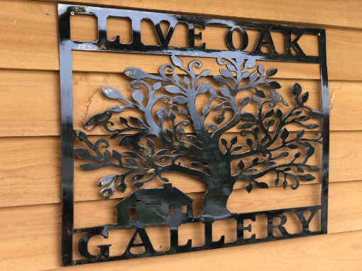 Live Oak Gallery Metal Art Apalachicola, FL