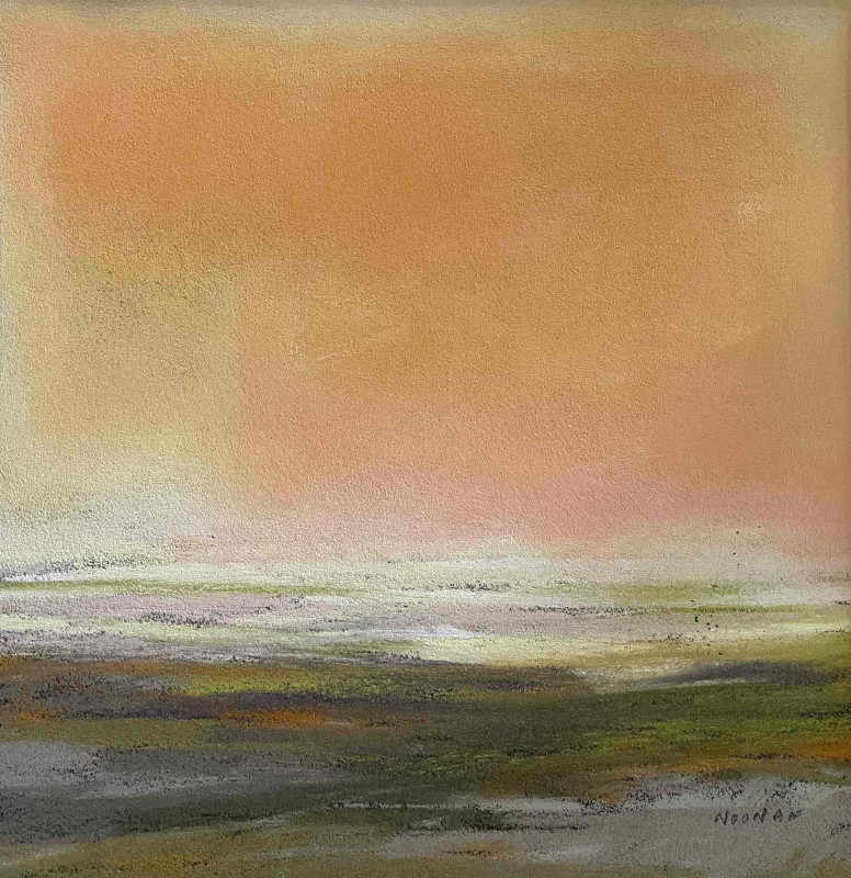 Barbara Noonan Sunrise-Sunset 7x7 unframed pastel $130